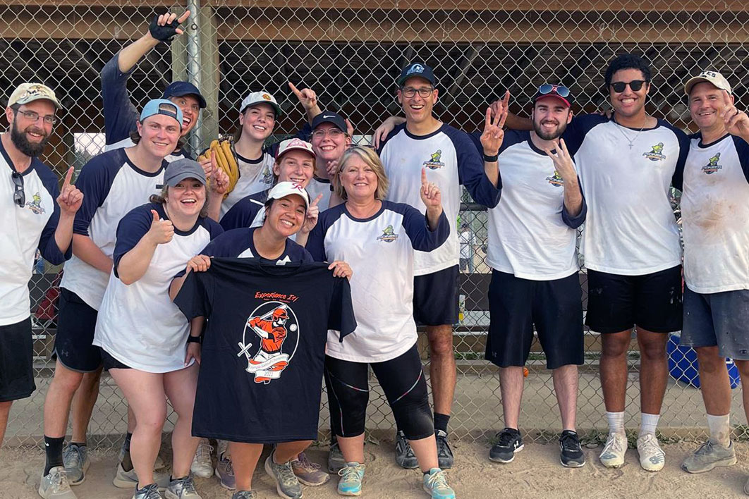 PIONEER Softball Team achieving 1st place victory (2022)